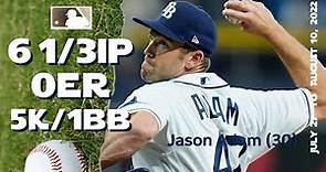 Jason Adam | July 27 ~ Aug 10, 2022 | MLB highlights
