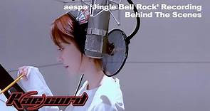[R(ae)cord] 이 노래 들으면서 좋은 크리스마스 보내세요☃️🎄 | aespa 에스파 ‘Jingle Bell Rock’ Recording Behind the Scenes