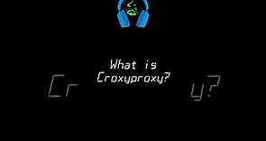 WHAT IS CROXYPROXY? HOW IT IS WORK? #Croxyproxy