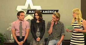 Mall of America interviews cast members from "The Mortal Instruments"