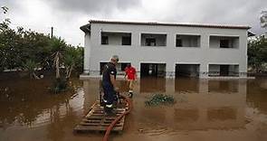 Eubea trata de recuperarse de las inundaciones y se prepara por si empeora la situación