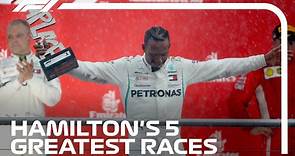Lewis Hamilton's 5 Greatest Wins