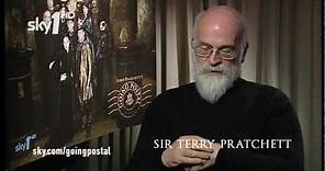 Terry Pratchett talks about Going Postal