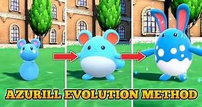 How To Evolve Azurill Into Marill And Azumarill In Pokemom Scarlet and Violet