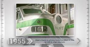 RENFE cumple 75 años. Un recorrido por la historia del tren en España.