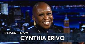 Cynthia Erivo Talks Singing with Ariana Grande in Wicked and Whistles a Christmas Song (Extended)