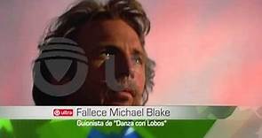 Fallece Michael Blake, guionista de "Danza con Lobos"