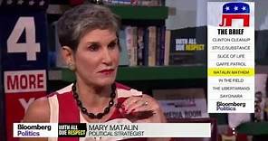 Mary Matalin Says Trump Has a 100% Chance of Winning