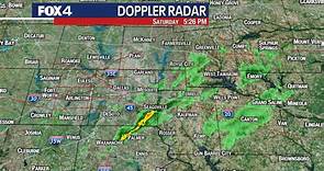 FOX 4 Weather - Stronger radar returns in SE Dallas County...