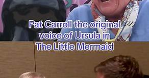 In celebration on The Little Mermaid… Here’s a little bit of my interview I got to do with Pat Carroll the original voice of Ursula in the 1989 animated film The Little Mermaid for @Attractions way back in 2013! Unfortunately Pat Carroll passed away last July, but Im sure she would have been ecstatic to see this story being told once again! #thelittlemermaid #littlemermaid #ursula #poorunfortunatesouls #disneymovies