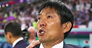 Hajime Moriyasu crying at Japan national anthem vs Croatia