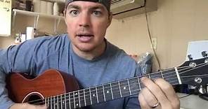 Save It For A Rainy Day - Kenny Chesney (Beginner Guitar Lesson)