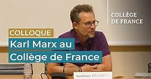 Karl Marx au Collège de France (5) - Antoine Compagnon (2022-2023)
