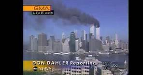 9/11 Attacks: ABC News Live Coverage - Sept 11, 2001 (Part One)