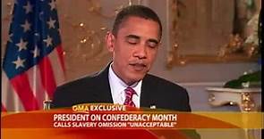 Obama on Confederate History Month