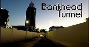 Bankhead Tunnel drive through in Mobile Alabama