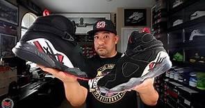 A Review and Comparison of The Air Jordan 8 Playoff Bred (1993 vs 2023)