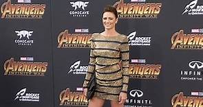 Monique Ganderton “Avengers: Infinity War” World Premiere Purple Carpet