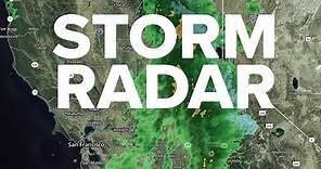 Watch the live storm radar move across Northern California