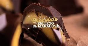 Callebaut Recetas Nº 8 - Chocolate relleno de Maracuyá