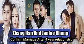 Zhang Han And Janine Chang // Finally Confirm Marriage After 4 year Relationship 2023,#Zhang