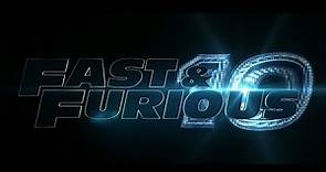 Trailer Title Logo: Fast & Furious Franchise