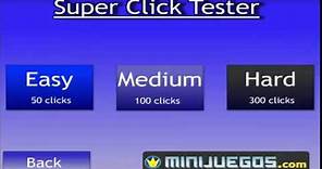 Super Click Tester- 300 clicks