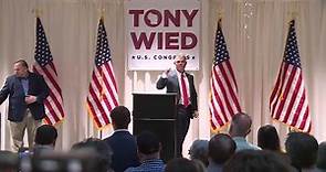 Wied receives President Trump's endorsement, announces candidacy