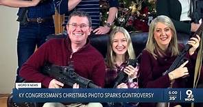 Kentucky Rep. Thomas Massie's Christmas photo sparks controversy
