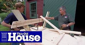 How to Build A Picnic Table | This Old House