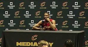 Tristan Thompson talks about being back with the Cavs