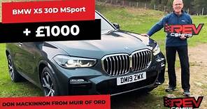 WINNER DON MACKINNON 2019 BMW X5 30D MSPORT X DRIVE + £1000