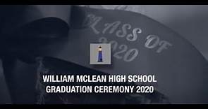 McLean High School Class of 2020 Individual Diploma Ceremony