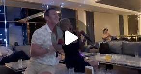 Luke Evans on Instagram: "What a joy, to sing with this beautlful person! Thank you @dinalynnemori for being the @dianaross to my @lionelrichie we lived every second of it! Karaoke is the best!! Background acrobatics were provided by the brilliantly nimble Dakota! 👏❤️"