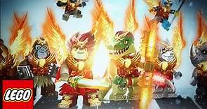LEGO CHIMA quest for the fire wings (2015) - trailer