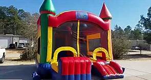 Castle Combo Bounce House Rental with Slide ~ Best Jump ~ Mandeville, Covington, Slidell, LA