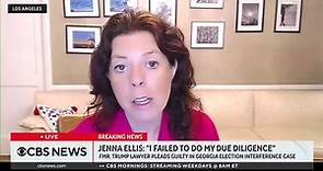 Former Trump legal adviser Jenna Ellis in tears as she pleads guilty in Georgia