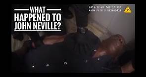 Newly released videos show John Neville being restrained at Forsyth County Jail.