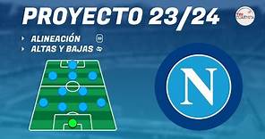 Fichajes NAPOLI 23/24 || Análisis plantilla y ONCE