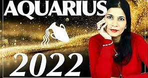 2022 horoscope AQUARIUS tarot card reading