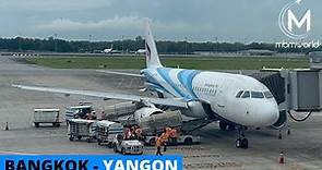 Bangkok Airways Flight Experience: PG 703 Bangkok to Yangon