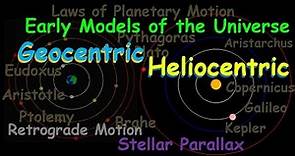 Early Models of the Universe - Geocentric and Heliocentric Models | Physical Science | Astronomy
