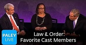 Law & Order: 20 Years - Favorite Cast Members (Paley Center Interview)