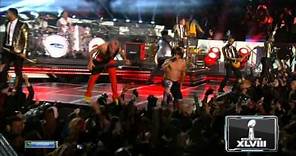 Bruno Mars & Red Hot Chili Peppers LIVE at Super Bowl 2014 Halftime Show NFL
