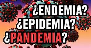 Pandemia, epidemia y endemia, conoce las diferencias y ejemplos