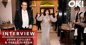 Dame Joan Collins and Percy Gibson reflect on stunning 20th wedding anniversary party with OK!