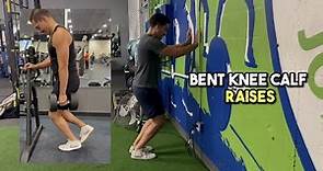 Bent Knee Calf Raises Zero Equipment