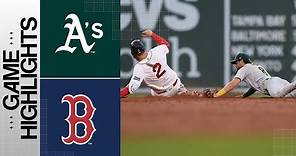 A's vs. Red Sox Game Highlights (7/7/23) | MLB Highlights