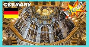 GERMANY: 800AD Cathedral in AACHEN (Charlemagne's Chapel) #travel #aachen