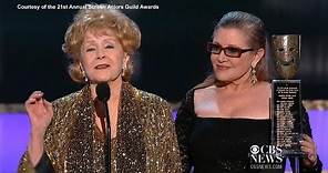 Debbie Reynolds wins Screen Actors Guild Lifetime Achievement award